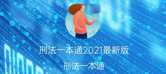 刑法一本通2021最新版（刑法一本通 2021年法律出版社出版的图书）